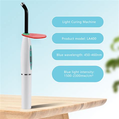 Dental Wireless Cordless LED Cure Curing Light Lamp 1500mw Tool