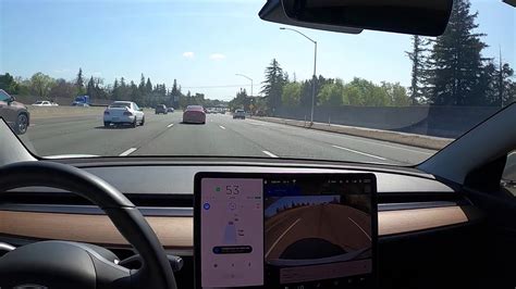 Tesla Model 3 Full Self Driving Home Navigate On Autopilot March 2020 Youtube