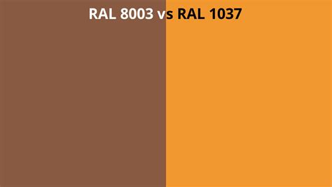 Ral 8003 Vs 1037 Ral Colour Chart Uk