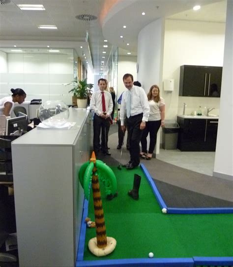 Indoor Mini Golf banish the office boredom! - Crazy Golf Blog