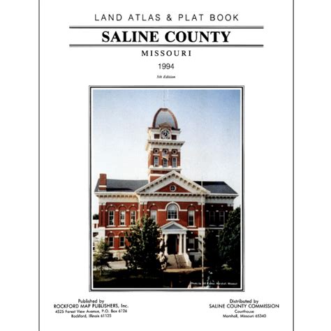 Missouri - Saline County Plat Map & GIS - Rockford Map Publishers