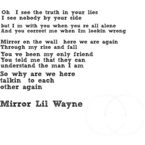 Lil Wayne Lyrics Mirror On The Wall