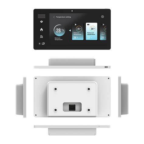 Zigbee Tablet Pc Odm Nfc Rfid Tablet With Two Usb Ports Wall Mount