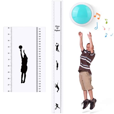 Buy Height Growth Chart for Kids with Touch High Jump Counter, Baby