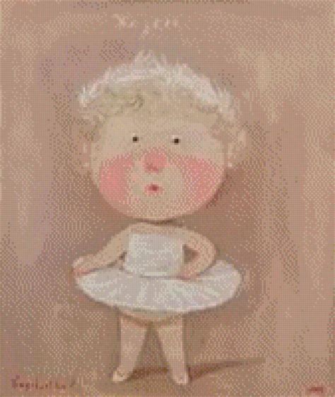 Схема вышивки «Гапчинская Балеринка» (№1073453) - Вышивка крестом