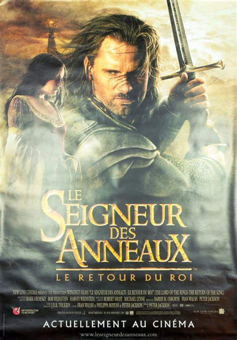 Le Seigneur Des Anneaux Le Retour Du Roi Affiche Cine