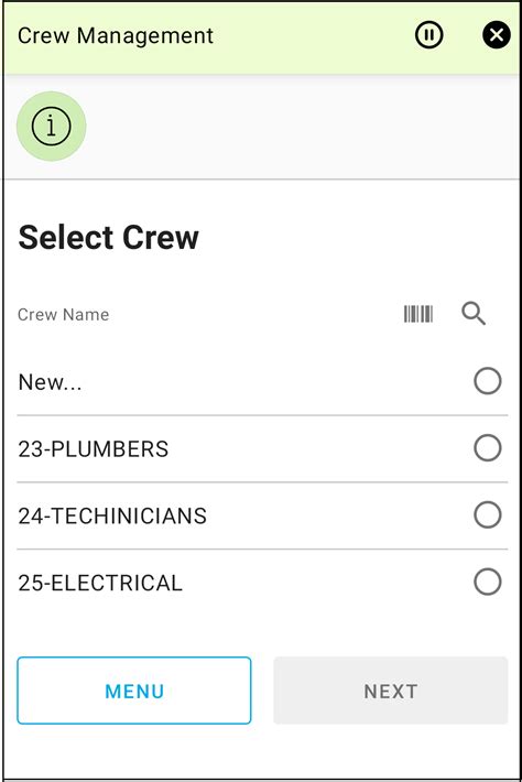 Crew Management Novacura Marketplace