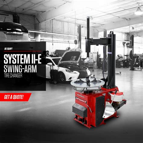 System Ii E Swing Arm Tire Changer John Bean Canada