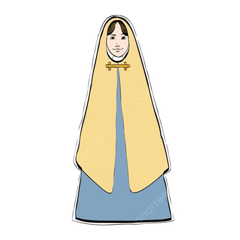 Christian Christmas Character Mary The Mother Of Jesus Vector Bethlehem Religion Nativity