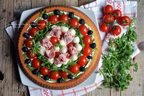 Crostata Morbida Salata Farcita Ricetta Tradizionale E Bimby Il