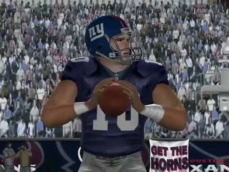 Madden Nfl Pc Giants Vs Texans Cpu Vs Cpu Cbs Mod Youtube