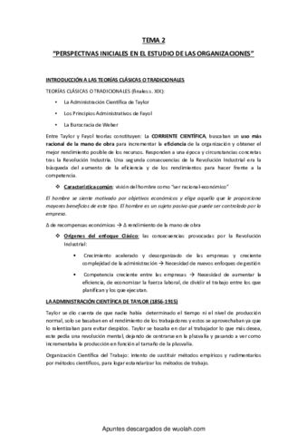 Teoria De La Organizacion Pdf