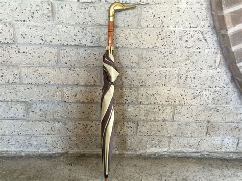 Brass Duck Handle Umbrella