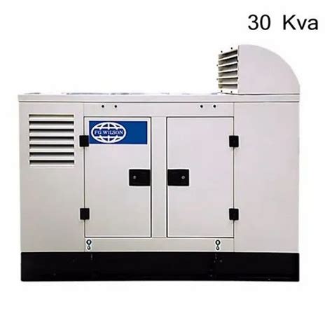 Fg Wilson 30 Kva Silent Diesel Generator At Best Price In Pune Id