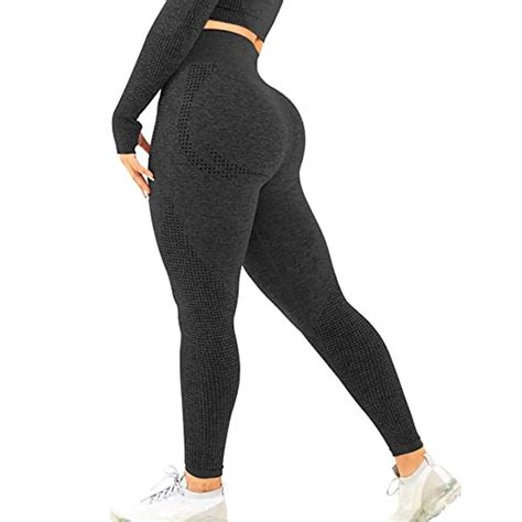 Calça Esportiva Feminina Calça De Ginástica Sem Costura Com Ponto De