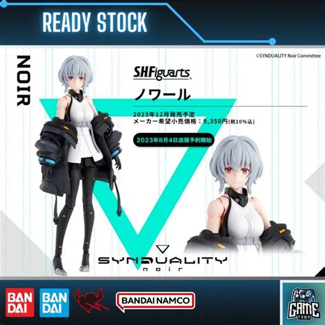 Bandai Tamashii Shf S H Figuarts Noir Synduality Shopee Malaysia