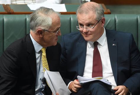 Inside The Malcolm Turnbull Scott Morrison Divide The Saturday Paper