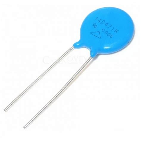 Buy ZOV 07D471K 470V 90pF 7mm Dia Varistor Online In India at HUBTRONICS.in