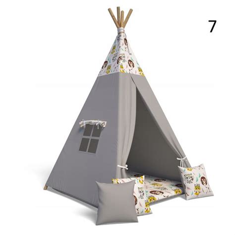 Namiot Tipi Wigwam 3 Szt Poduszka Mata 142161270 Erlipl