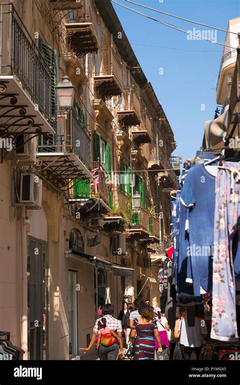 Street Scene Palermo Sicily Italy Hi Res Stock Photography And Images