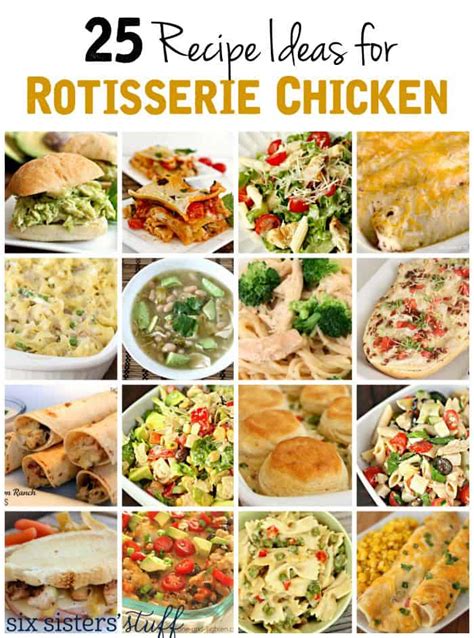 Easy Dinner Recipes With Rotisserie Chicken Dinner Recipes