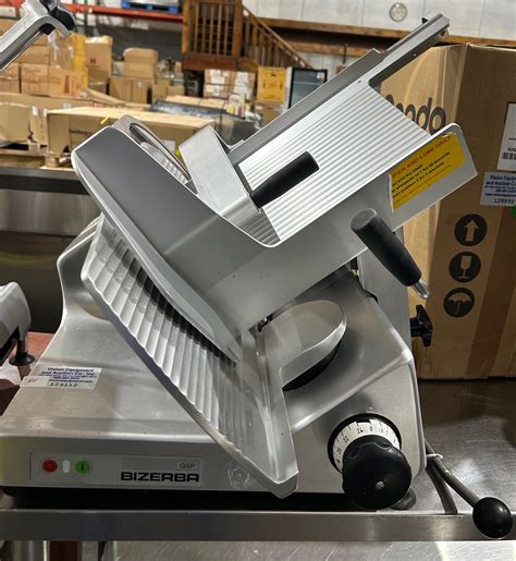 BIZERBA GSP H AUTOMATIC GRAVITY COMMERCIAL DELI MEAT CHEESE SLICER