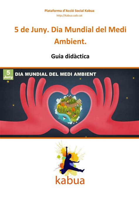 De Juny Dia Mundial Del Medi Ambient By Kabua Issuu