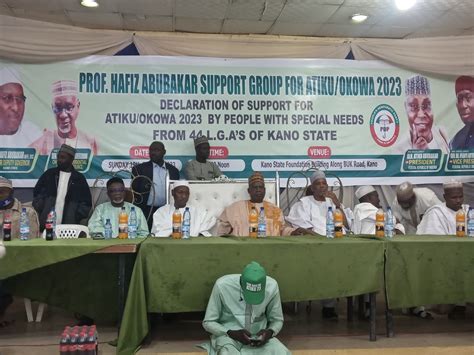 2023 Pwd Vows To Kick Out Apc Vote Pdp In Kano Solacebase