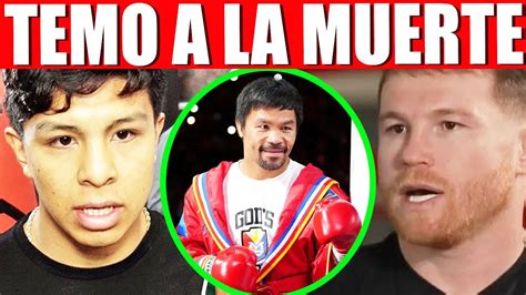 CANELO TEMBLÓ Y CANCELÓ LA PELEA CUANDO MANNY PACQUIAO ANUNCIÓ QUE