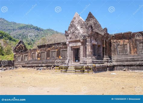 Wat Phou Temple In Southern Laos Stock Image Image Of Buddha Pagoda