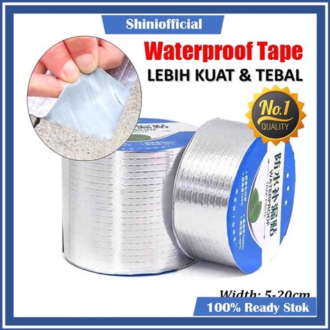 Jual Lakban Aluminium Foil Butyl Rubber Waterproof Tape Lakban