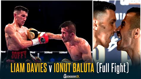 Liam Davies V Ionut Baluta Full Fight Incredible Frenzied