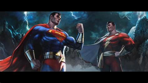 Superman Shazam Wallpaper : DCcomics