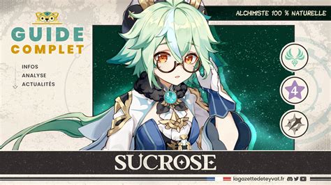 Sucrose Build Le Guide Complet La Gazette De Teyvat Genshin Impact