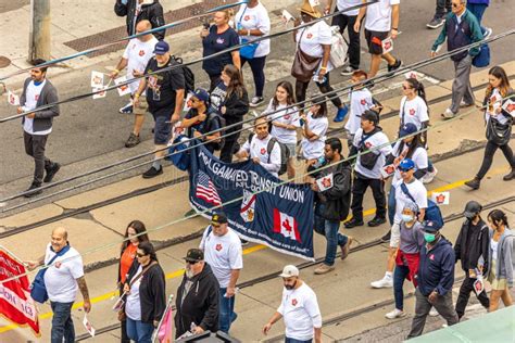 TORONTO, ONTARIO - Labour Day Parade - Dreamstime