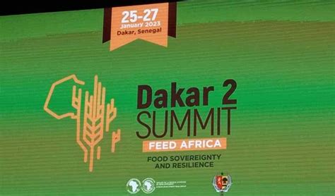 Sommet Dakar Renforcer La Souverainet Alimentaire Des Pays