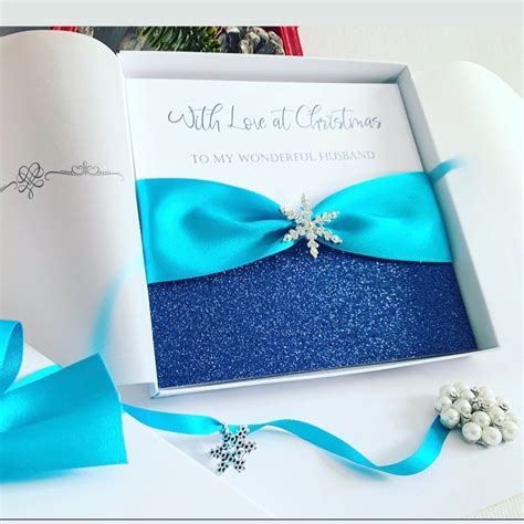 Luxury Christmas Cards for Husband Gift Boxed | Amor Designs