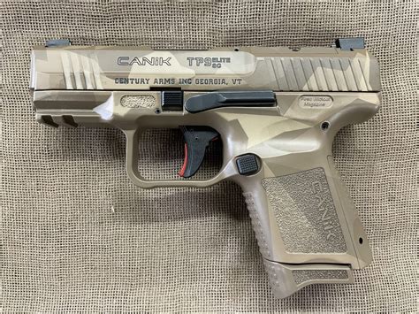 Canik Tp9 Elite Sc In 9mm 12151 Capacity Optics Ready Fde Camo