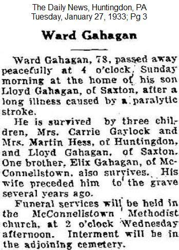 james ward gahagan   find  grave memorial