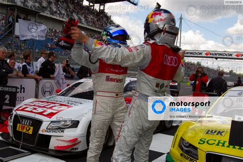 Race Winner Martin Tomczyk Ger Audi Sport Team Phoenix Celebrates