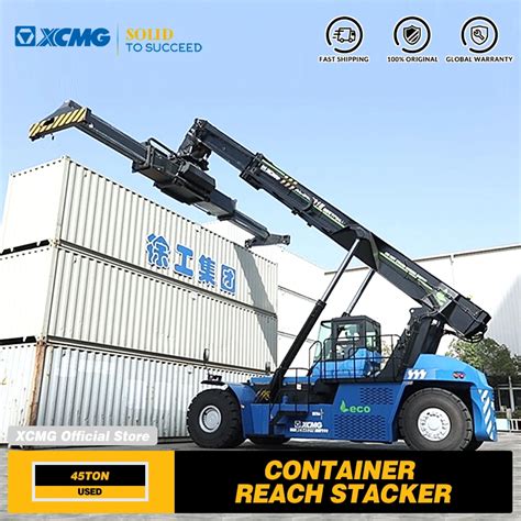 Xcmg Official Tons Pure Electric Container Reach Stacker Xcs E