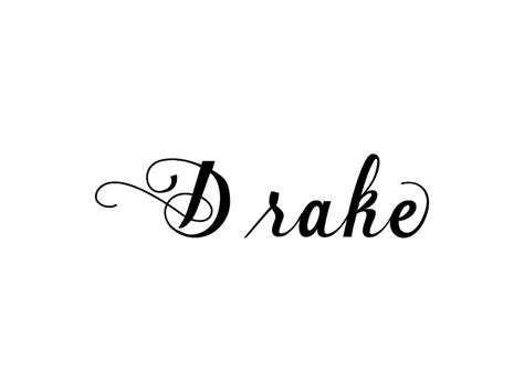 Drake Svg Typography Graphic By Expressyourself82 · Creative Fabrica