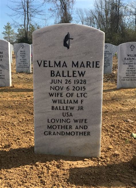 Velma Marie Laster Ballew Find A Grave Memorial