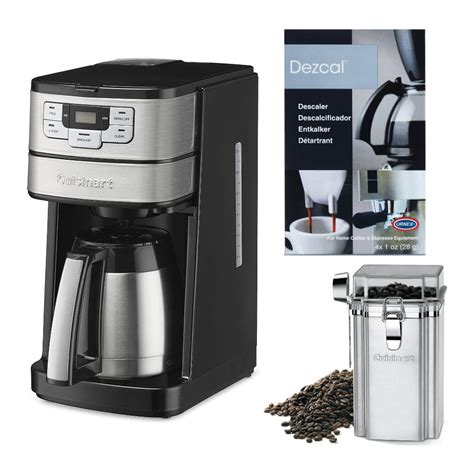 Cuisinart Blade Grind and Brew 10-Cup Thermal Carafe Coffeemaker Bundle ...