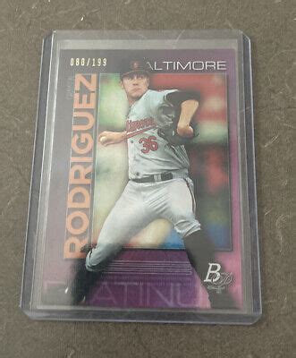 2020 Bowman Platinum Wal Mart Top Prospects Pink 199 Grayson Rodriguez