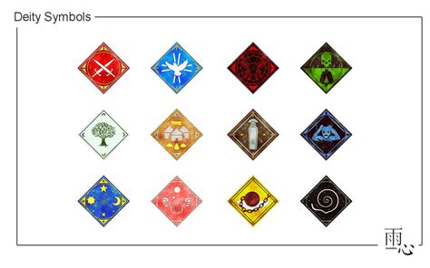 Deity Symbols by ameshin on DeviantArt