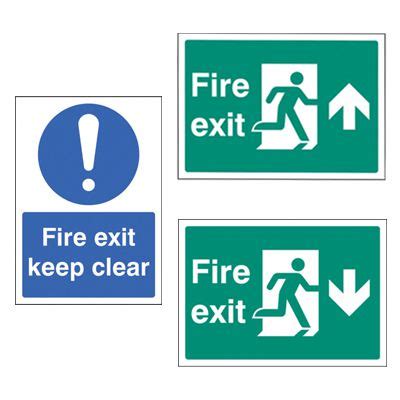 Fire Exit Signs | Davpack