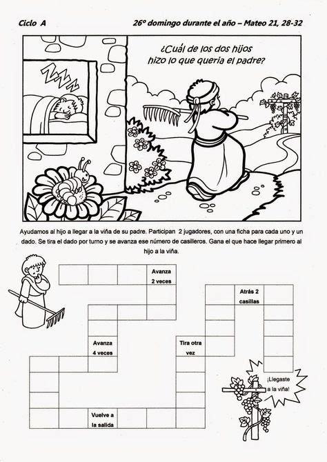 El Rincón de las Melli LITURGIA CICLO A Crucigramas Bíblicos