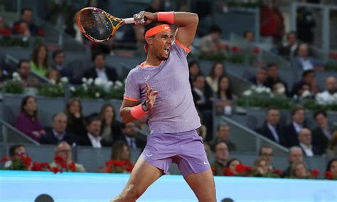 Nadal é eliminado nas oitavas do Masters de Madri por algoz de Thiago