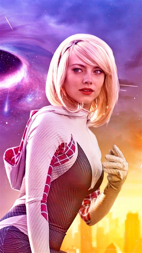 Gwen Stacy Emma Stone Spider Man No Way Home Spiderman 2021 Movies